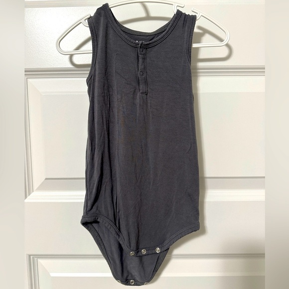 Kyte BABY Other - Kyte Baby Toddler Sleeveless Bodysuit Gray Size 18- 24 months 100% bamboo